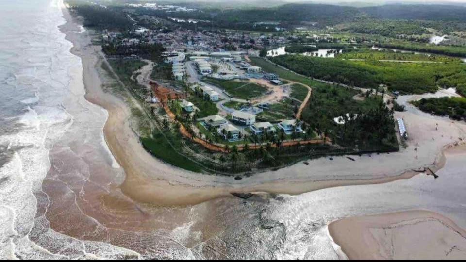 Baixio - Praia E Pe Na Areia! Ponta De Inhambupe Esplanada Buitenkant foto