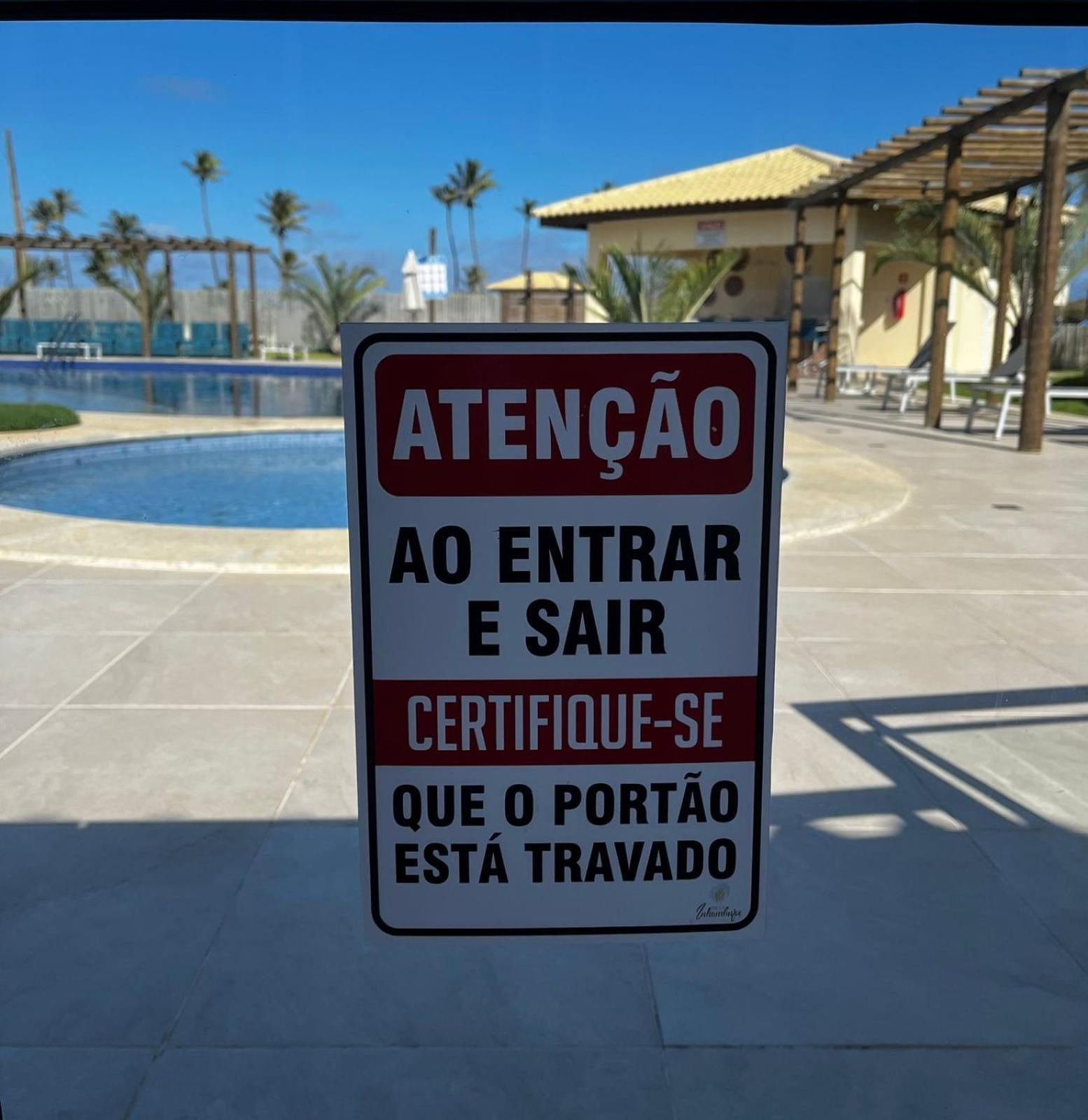 Baixio - Praia E Pe Na Areia! Ponta De Inhambupe Esplanada Buitenkant foto